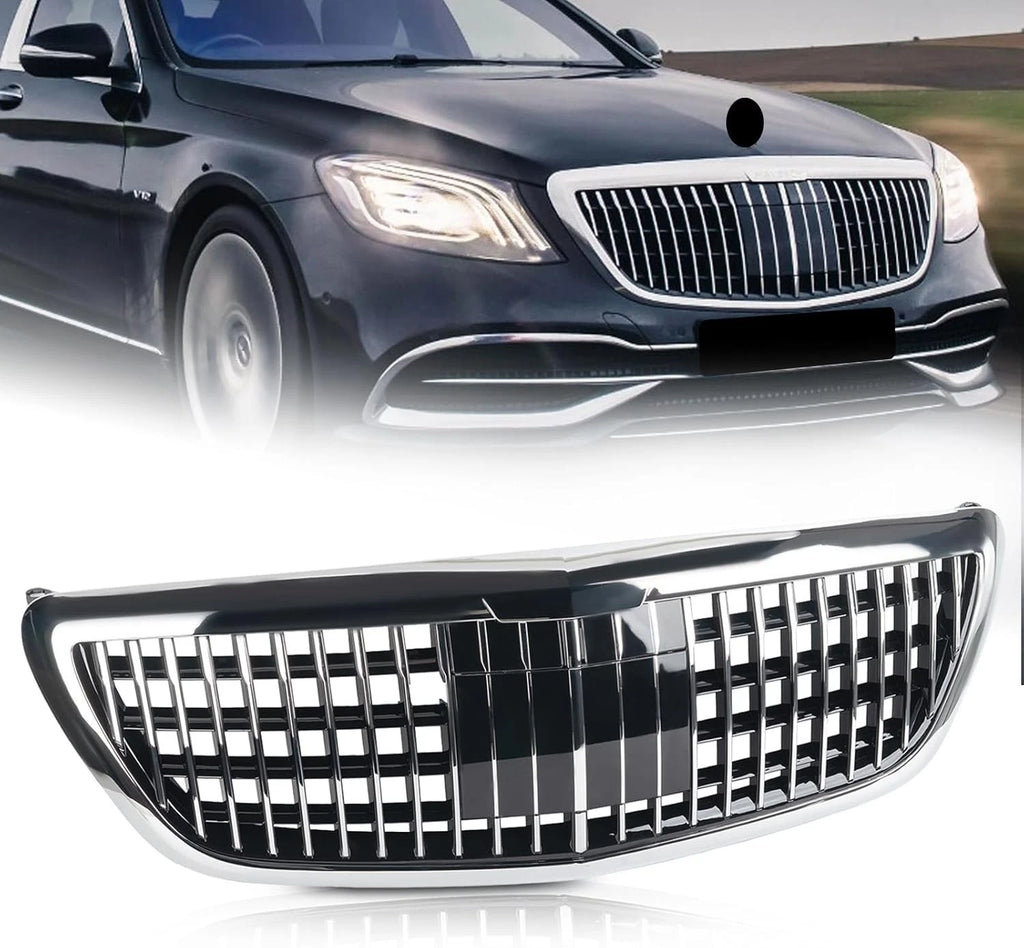 Chrome Front Maybach Grille for W222 S Class 2014-2020