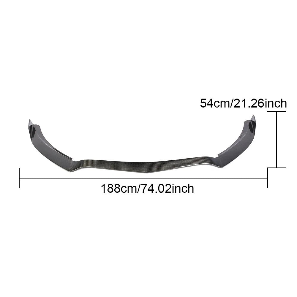Carbon Fiber Front Splitter for C190 GT Class 2016-2018