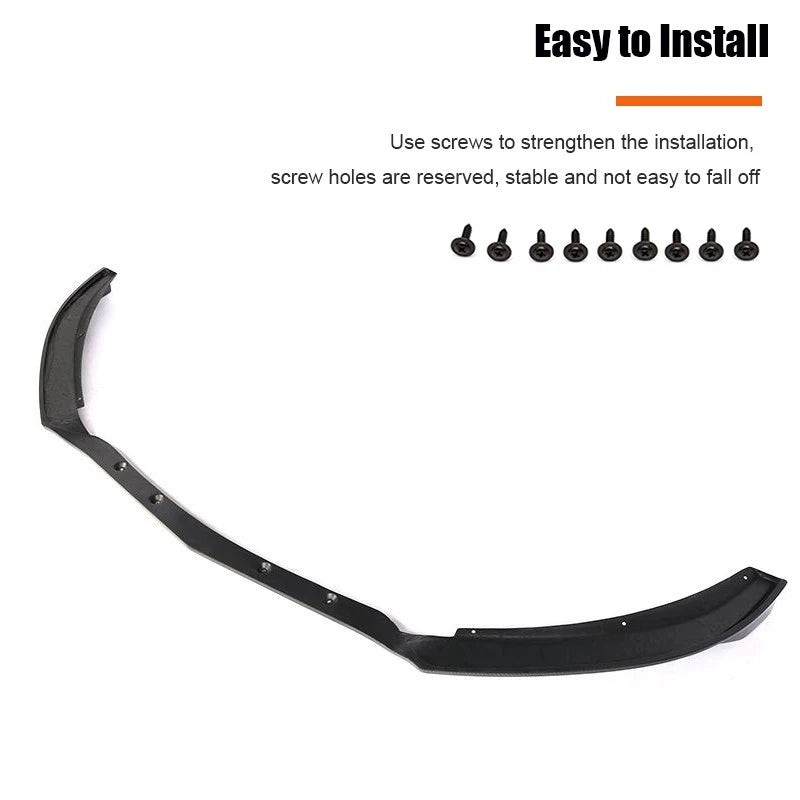 Carbon Fiber Front Splitter for C190 GT Class 2016-2018