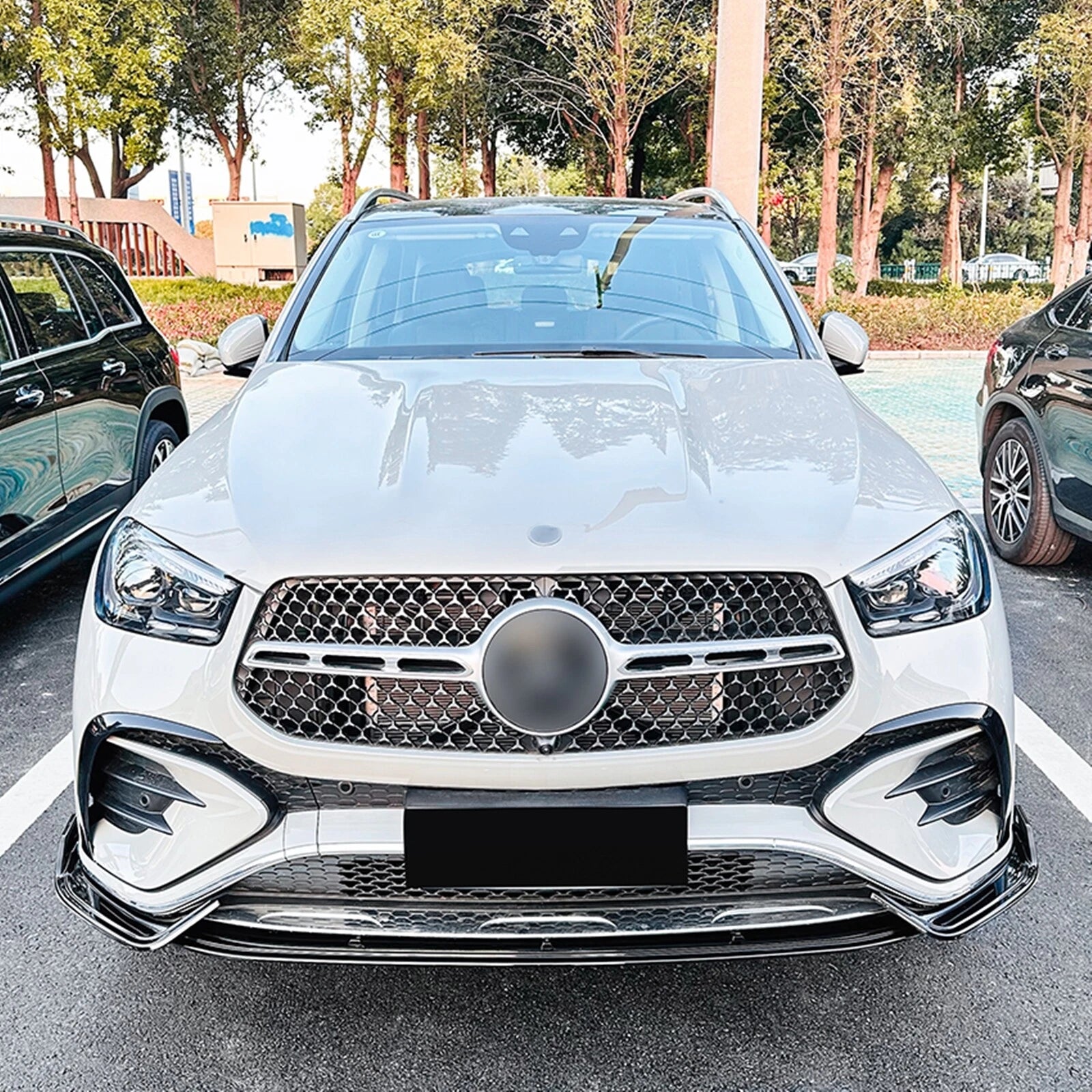 Gloss Black Front Splitter for W167/C167 GLE Class 2024+
