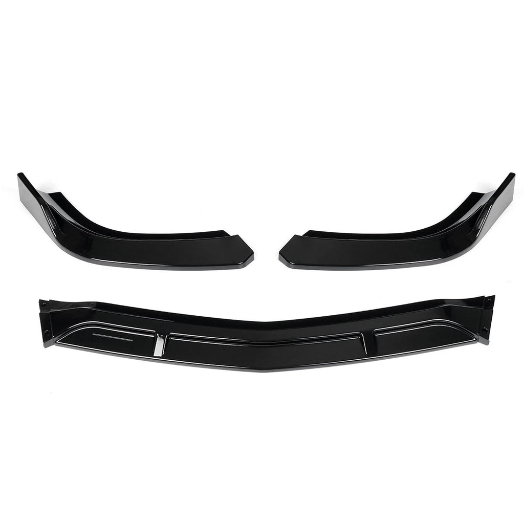 Gloss Black Front Splitter for W204 C Class 2008-2014