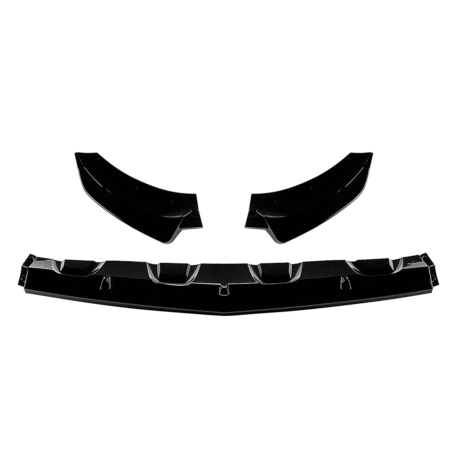 Gloss Balck Front Splitter for X253/C253 GLC Class 2016-2019