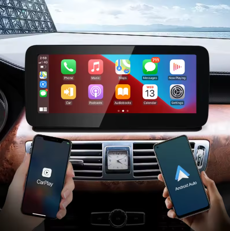 10.25in Apple CarPlay & Android Auto screen upgrade for W218 CLS Class