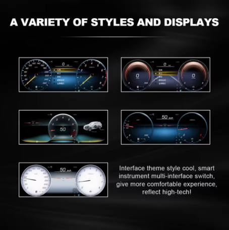 Digital Dashboard for W218 CLS Class 2014-2017