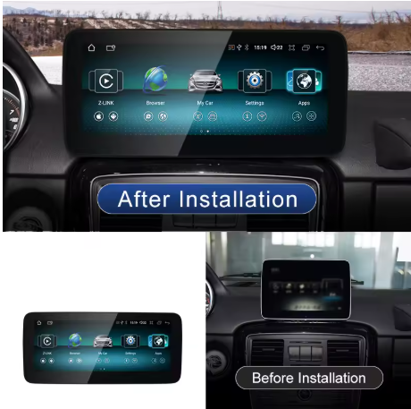 12.3in Apple CarPlay & Android Auto Screen Upgrade for W463 G Class 2016-2019