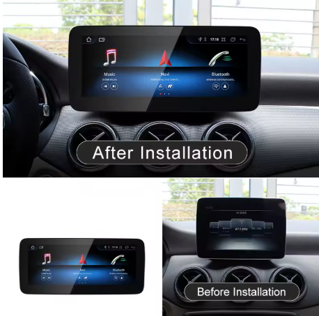 12.3in Apple CarPlay & Android Auto Screen Upgrade for W176 A Class