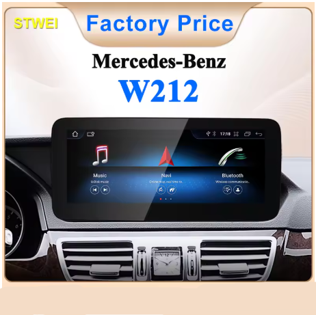 12.3in Apple CarPlay & Android Auto Screen Upgrade for W212 E Class