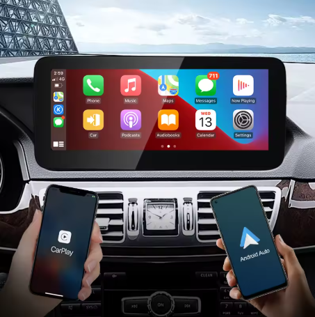 12.3in Apple CarPlay & Android Auto Screen Upgrade for W212 E Class
