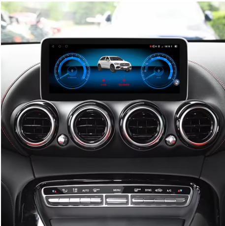 10.25in Apple CarPlay & Android Auto Screen Upgrade for C190 GT Class 2015-2018