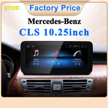 10.25in Apple CarPlay & Android Auto screen upgrade for W218 CLS Class
