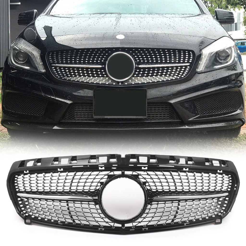 Stars Front Grille for W176 A Class 2013-2015