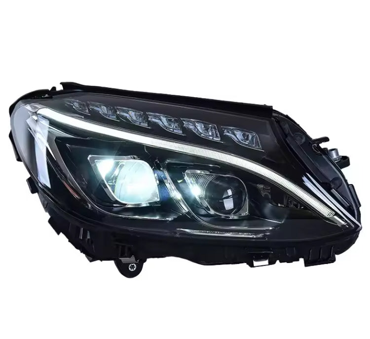 LED Headlights for W205 C Class 2015-2021