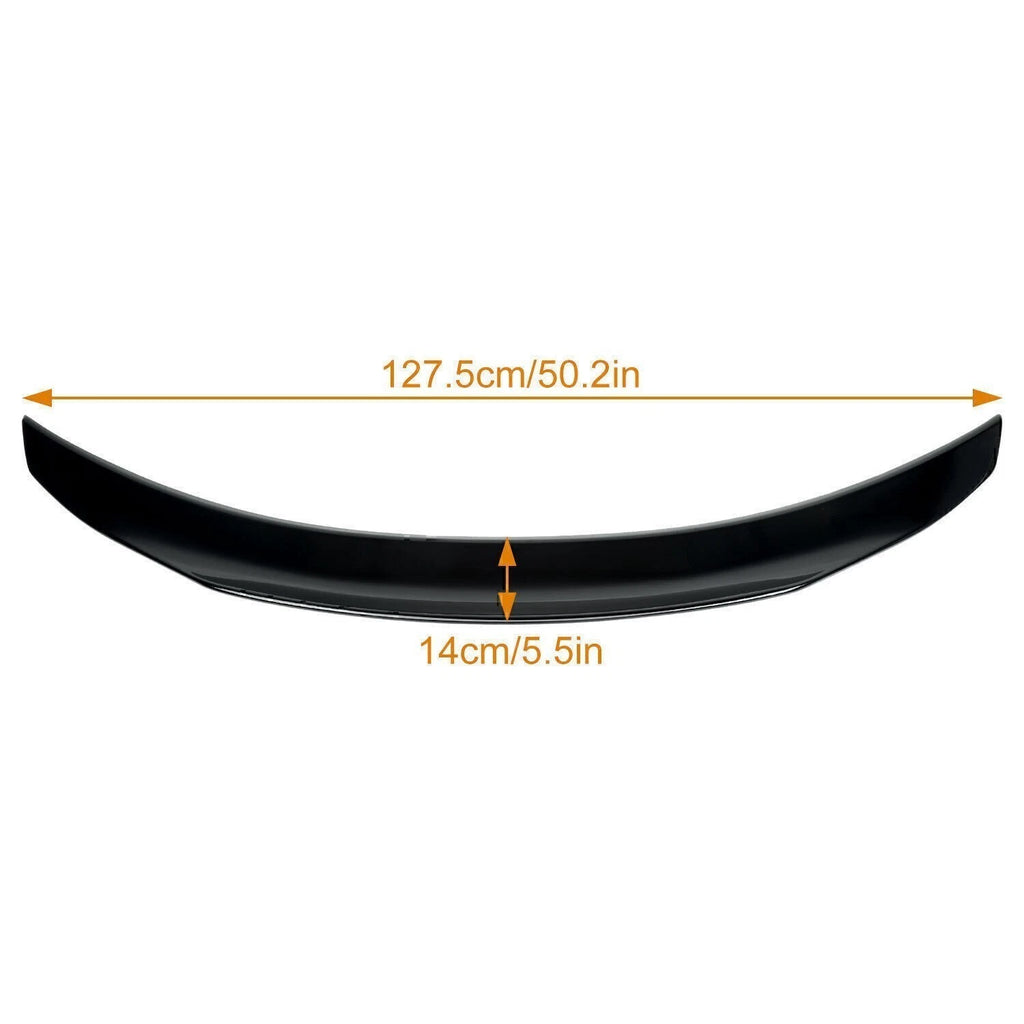 Gloss Black Duck Tail Spoiler for W205 C Class Sedan 2015-2021