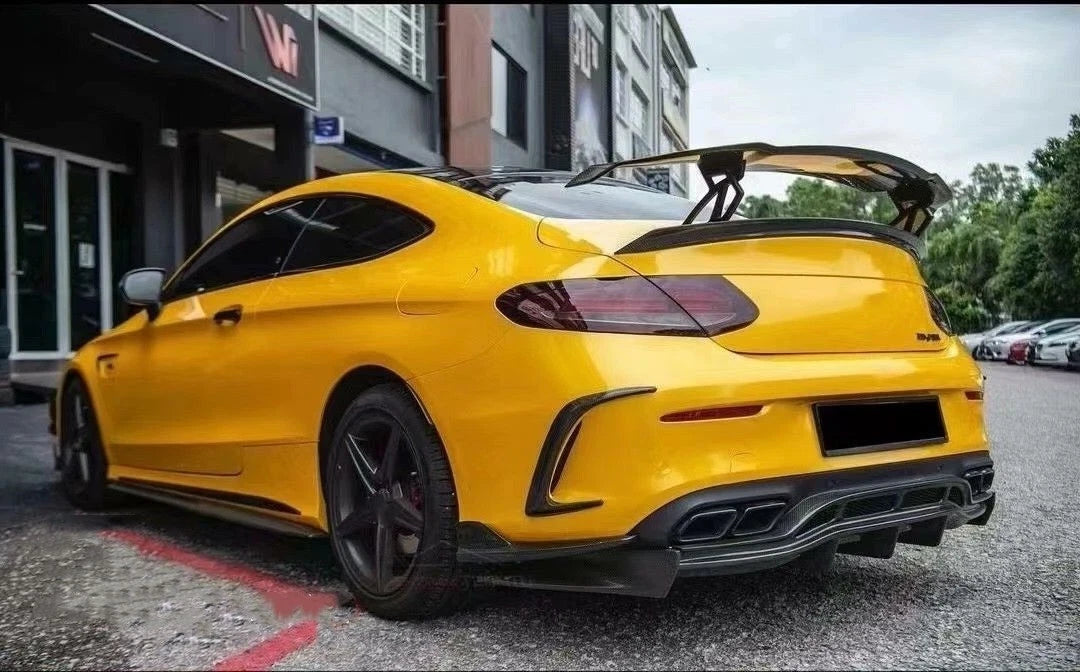 V Style Racing Rear Trunk Spoiler for W205 C Class Coupe 2017-2023